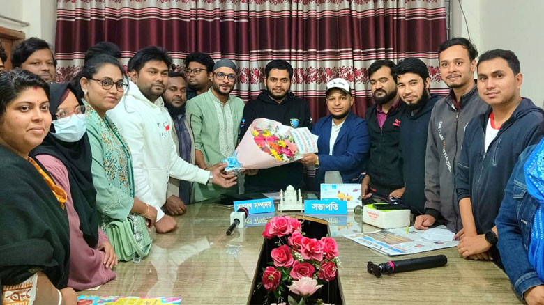 বাকৃবি সাংবাদিক সমিতির সাথে ছাত্রদলের সৌজন্য সাক্ষাত...